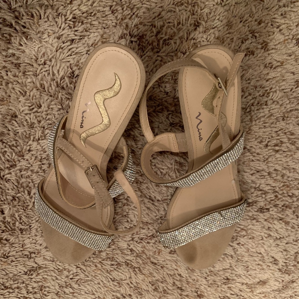 Sparkly heels